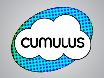 Cumulus Cloud Computing branding design illustration logo