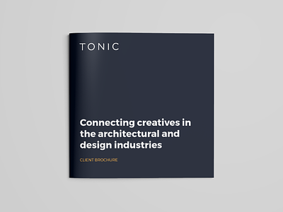 Tonic – Client Brochure