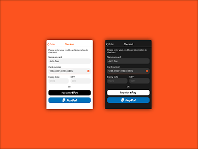 Checkout | DailyUI 002 app dailyui design ui ux