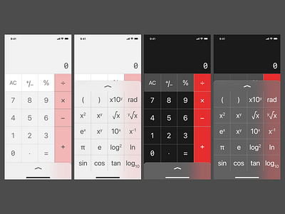 Calculator | DailyUI 004 app dailyui design ui ux