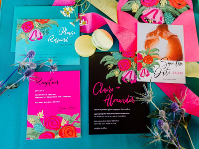 Bright Floral Wedding Suite