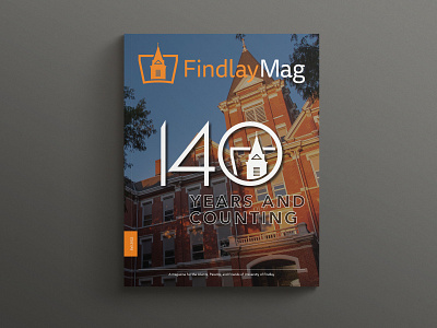 FindlayMag 140 Years Cover art direction design findlay magazine