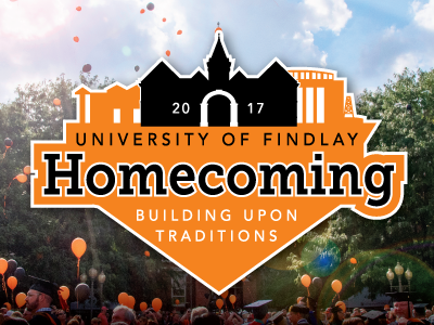 UF Homecoming Logo alumni findlay homecoming logo traditions university of findlay
