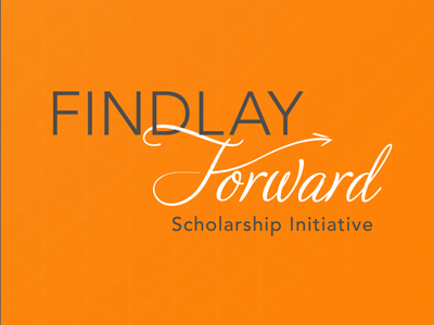 Findlay Forward Scholarship Initiative Logo findlay forward logo university of findlay