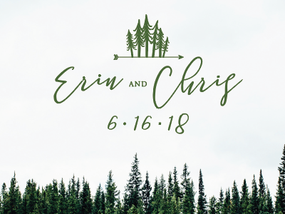 Camp Weekend Wedding Invite Detail camp invitation stationery wedding woodsy