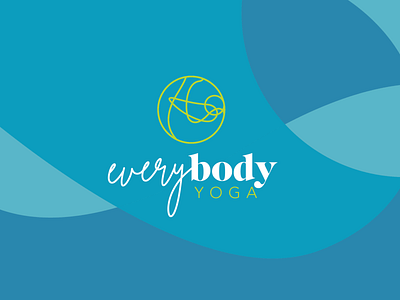 EveryBODY Yoga Logo abstract branding everybody logo organic pose yoga yoga logo