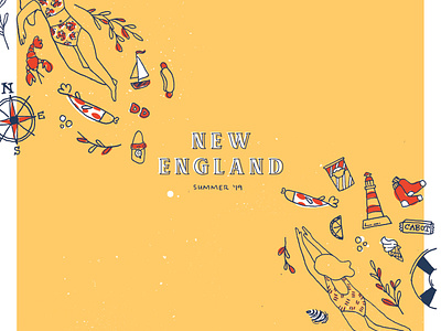 New England Brew Poster Design