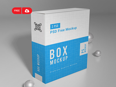 Download free box packaging mockups