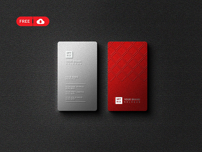 Download free Luxury business card with logo mockup