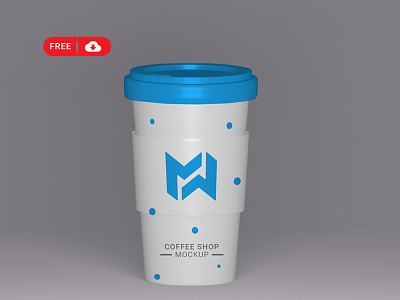 Free Coffee Cup Mockup Download psd free mockup
