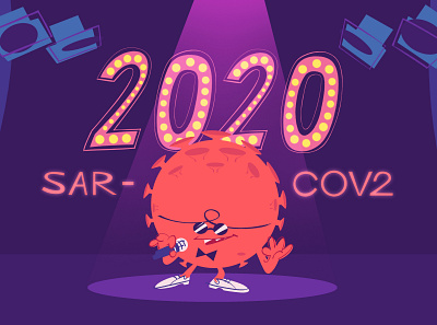 WIT THE SERIES EPISODE 01 :Keyvisual animation characterdesign corona virus coronavirus covid 19 illustration illustrations keyvisual stylized