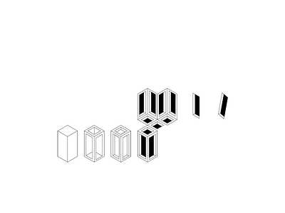 Cubes cube deep geometry grid isometric pattern perspective shapes