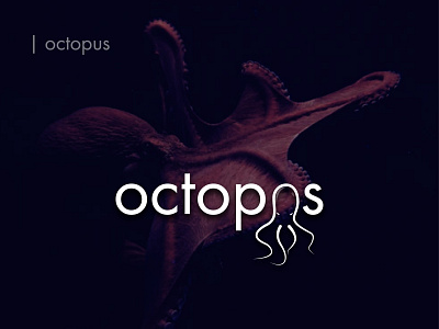 Octopas minimal logo branding clean creative design graphic design icon illustration illustrator logo logomark minimal minimalist ocean octo octopas ui unique ux vector web