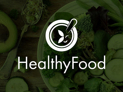 HealthyFood app creative foodlogo graphicdesign logo logoart logomark minimal minimalist restaurant restaurantlogo unique