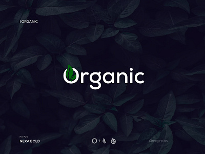 Organic app creative foodlogo graphicdesign logo logoart logomark minimal minimalist restaurant restaurantlogo unique