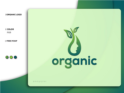 Organic app creative foodlogo graphicdesign logo logoart logomark minimal minimalist restaurant restaurantlogo unique
