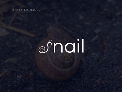 snail minimal logo app foodlogo graphicdesign logo logoart logomark minimal minimalist restaurant restaurantlogo snaillogoartanimcreative unique