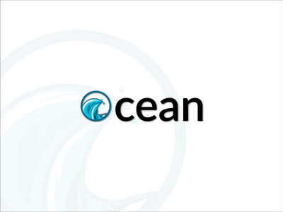 Ocean brand branding creative design graphic design icon illustration logo logoart logodesign logomark minimal minimalist monogram natural ocean sea ui unique web