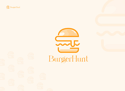 BurgerHunt brand branding burger burgerhunt creative design dribbble food illustration logo logoart logodesign logohunt logomark mdgrpias minimal minimalist restaurant ui unique