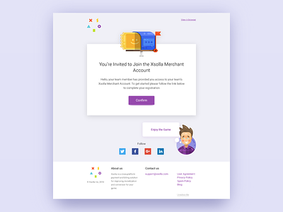 Lk email template 1 - xsolla