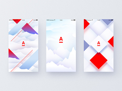 Splash screen concept (1 pack) alfa bank alfabank app design designalfabank illustration splash screen tolstovbrand ui ux