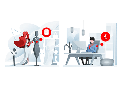 Illustrations alfa bank alfabank design designalfabank illustration onboarding tolstovbrand