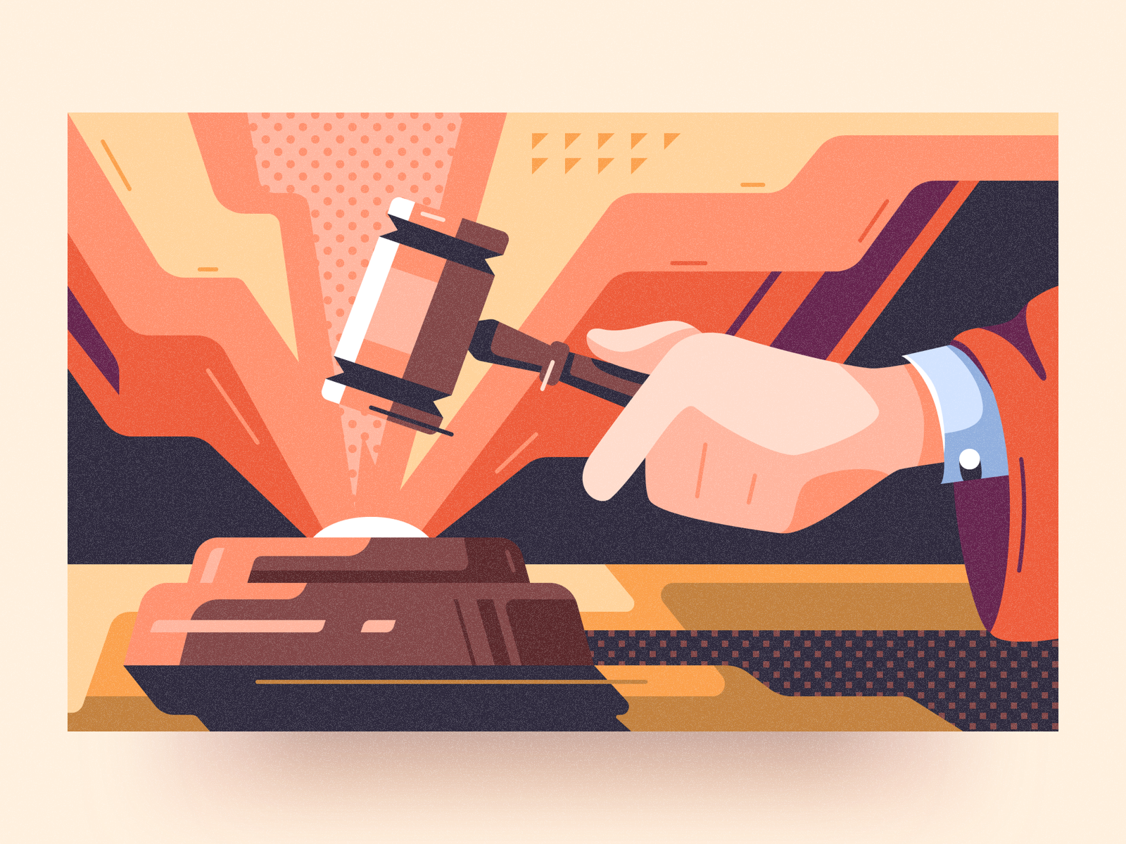 judicial-system-by-alexander-tolstov-on-dribbble