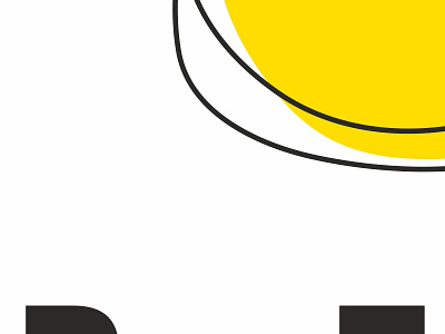 Concept Logo Detail bubble sketchy strokes yellow