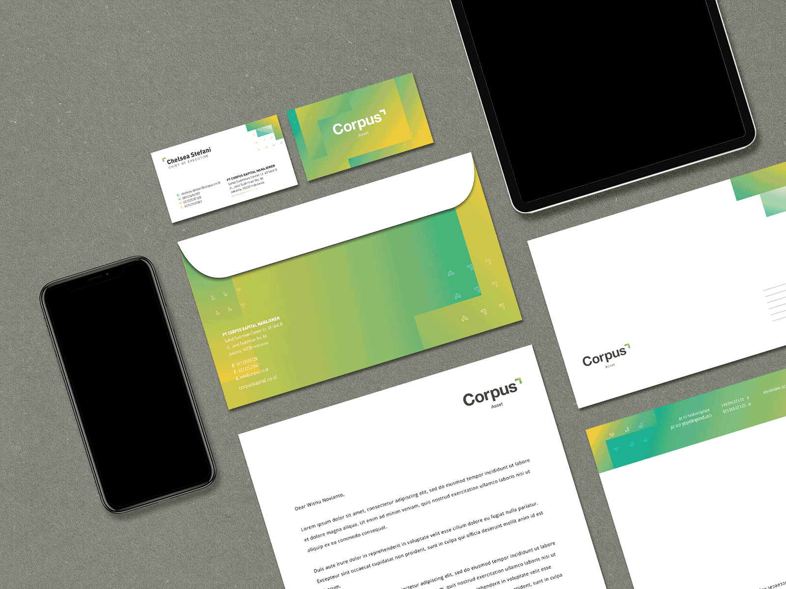 Dribbble Stationery.gif by Okular Creative