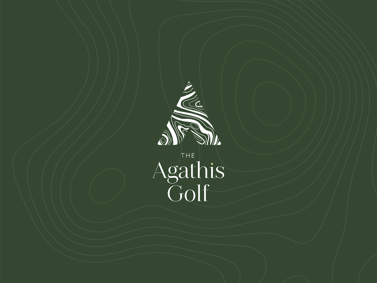 The Agathis Golf - Visual and Brand Identity brand identity branding colonial editorial golf course high end residence logo logogram logotype modern modern lifestyle nature topography visual identity