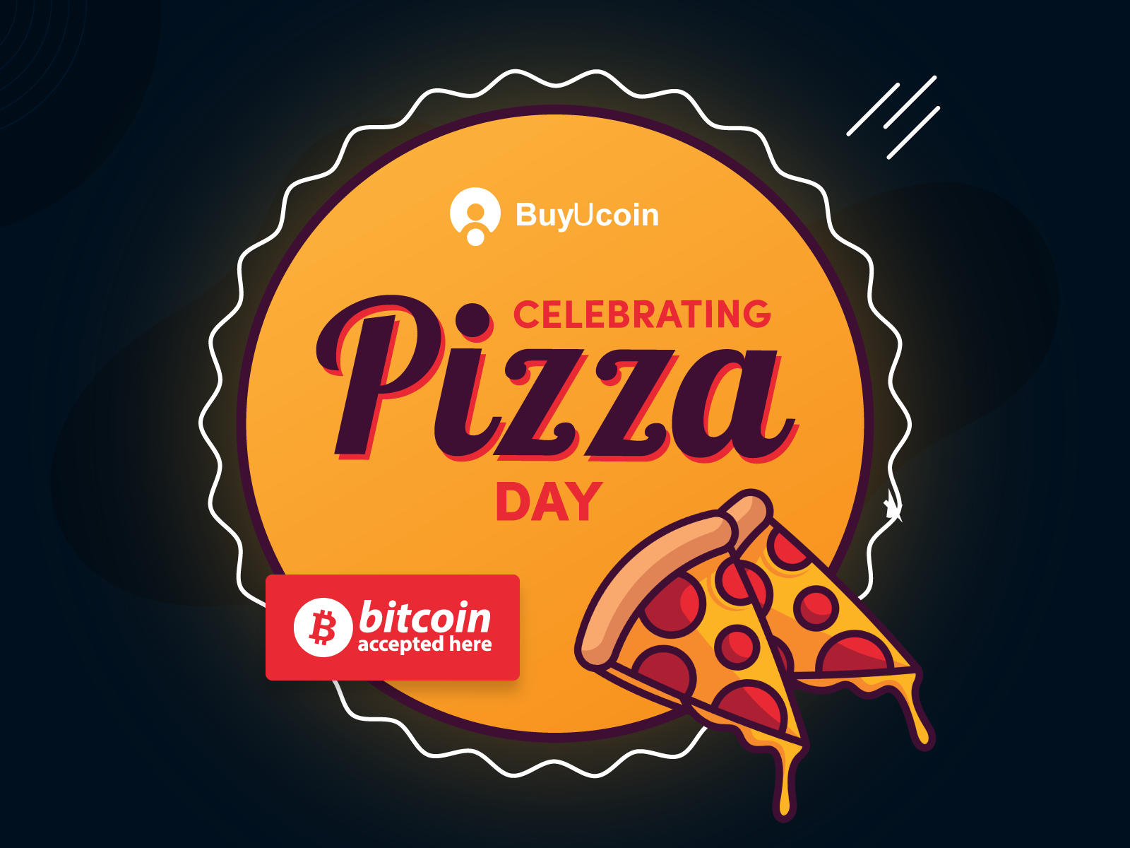 Bitcoin Pizza Day BuyUcoin by Devuc on Dribbble