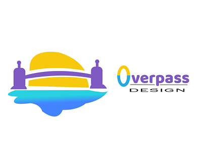 Overpass Design branding design icon minimal