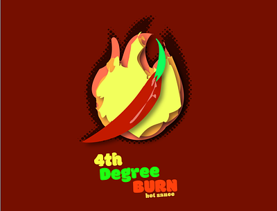 Hot Sauce logo art branding clean design icon illustration illustrator logo vector