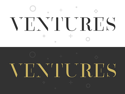 Ventures - Branding Development branding design illustration logo typography ui