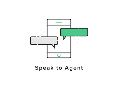 Speak to Agent - Illustration