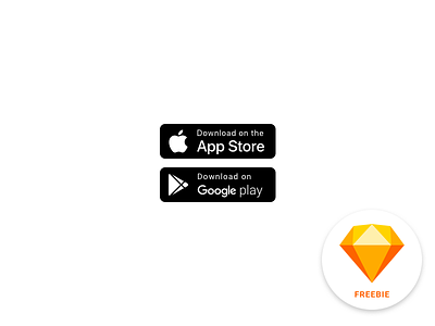 Sketch Freebie - Download Buttons