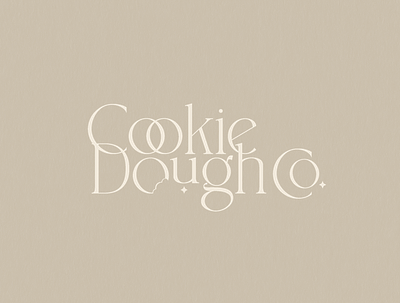 Cookie Dough Co. Logo brand design branding cookie cookie dough design food logo logo logo design logo mark