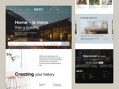 Real Estate Landing page