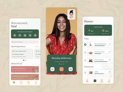 Psychology Coach Mobile App meditation online wellness app