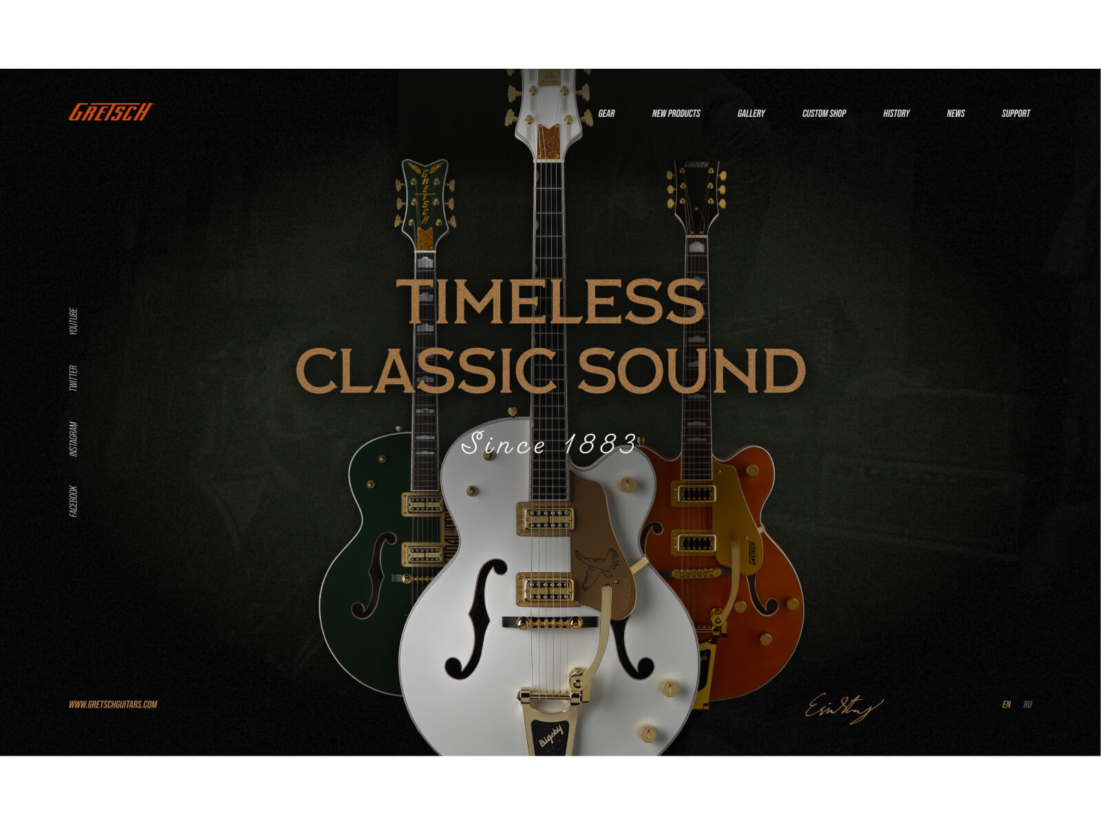 gretsch website