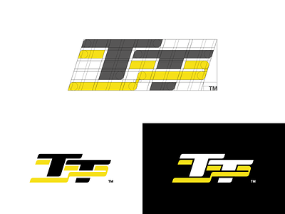 TT Logo Grid System badge branding design icon identity logo mark monogram t tt tt logo vector