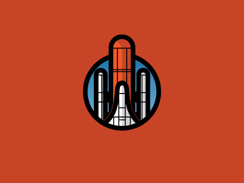 Blast Off Icon by Ben Dempsey on Dribbble