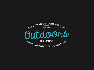 Outdoors Logo icon logo text type