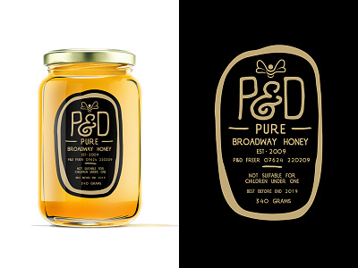 Final Label for P&D Honey