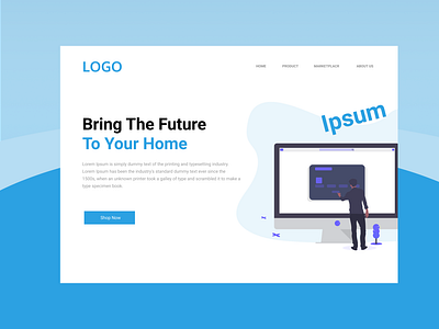 Landing page