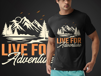 Adventure T-shirt Design. travelblogger