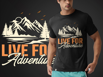 Adventure T-shirt Design.