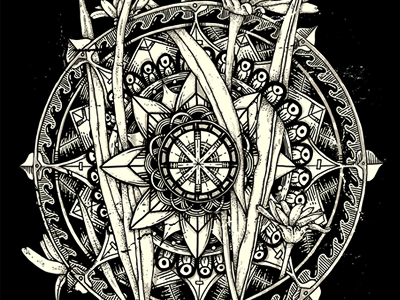 Growth apparel art artist design digitalpainting flower illustration mandala music t shirt vector