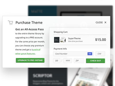 Checkout Modal checkout ecommerce modal payment purchase