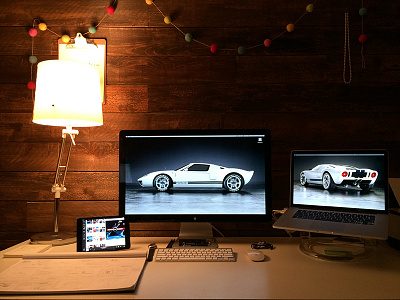 My workspace desk office wood wall workspace